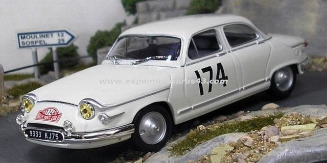 Rally de MonteCarlo 1961 Panhard PL17 
