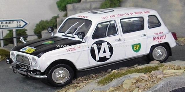 Rally Safari 1962 Renault 4 