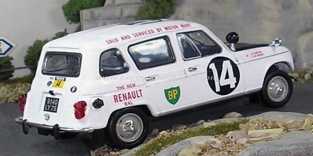 Rally Safari 1962 Renault 4 Consten Le Guezec 1 43