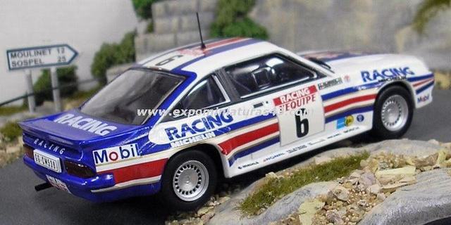Rally Tour de Corse 1983 Opel Manta 400 Frequelin Fauchille 1 43