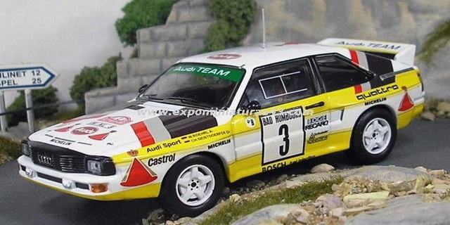 Rally Sanremo 1984 Audi Sport Quattro Blomqvist Cederberg 1 43 