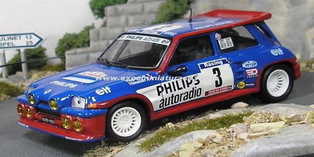 Rally Tour de Corse 1985 Renault 5 Maxi Turbo 