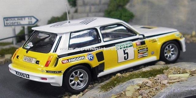 Rally Corte Ingles 1985 Renault 5 Turbo Sainz Boto 1 43