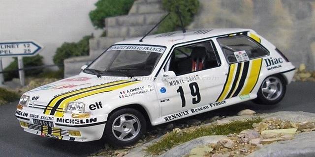 Rally de MonteCarlo 1989 Renault 5 GT Turbo 