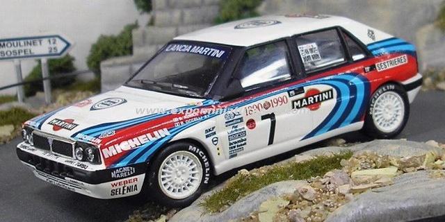 1990 Lancia Delta. Rally de Monte-Carlo 1990